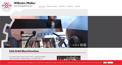 Desktop Screenshot of moeller-maschinenbau.de