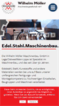 Mobile Screenshot of moeller-maschinenbau.de